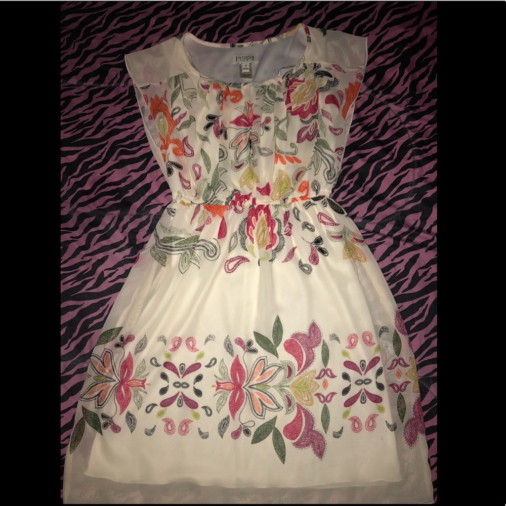 Floral spring dress.🌸